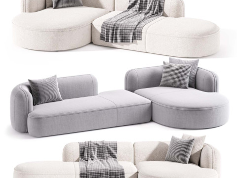 Luzaro Royalty 20 sofa 3D Model