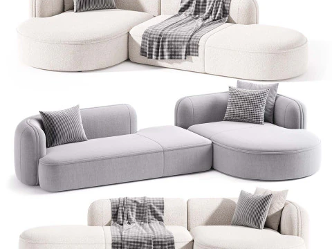 Luzaro Royalty 20 sofa 3D Model