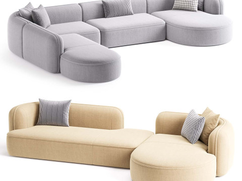 Luzaro Royalty 20 sofa 3D Model
