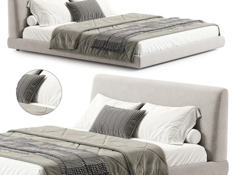 Beds one'dan Nau d&uuml;z yatak 3D Model