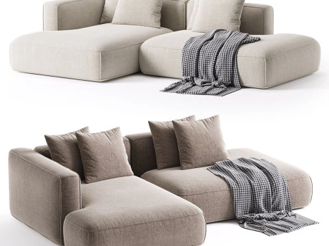 록센 소파 3D 모델