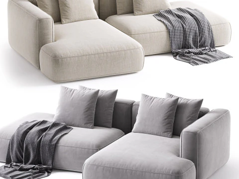 Roxen sofa 3D Model