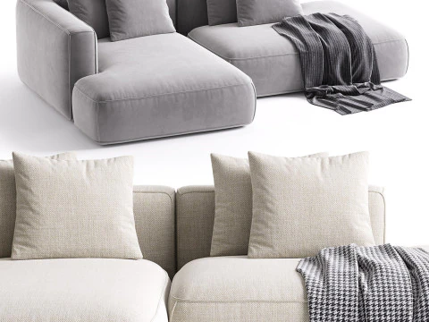 Roxen sofa 3D Model