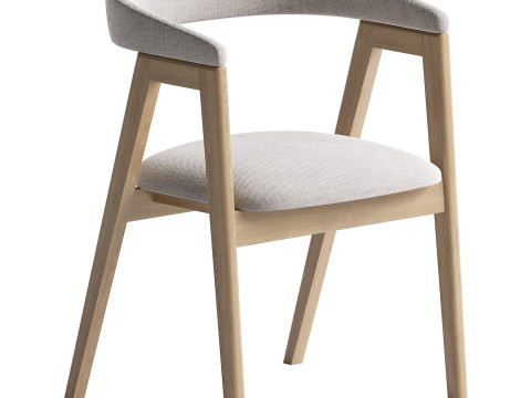 Trevor chair and Hill table 3D मॉडल