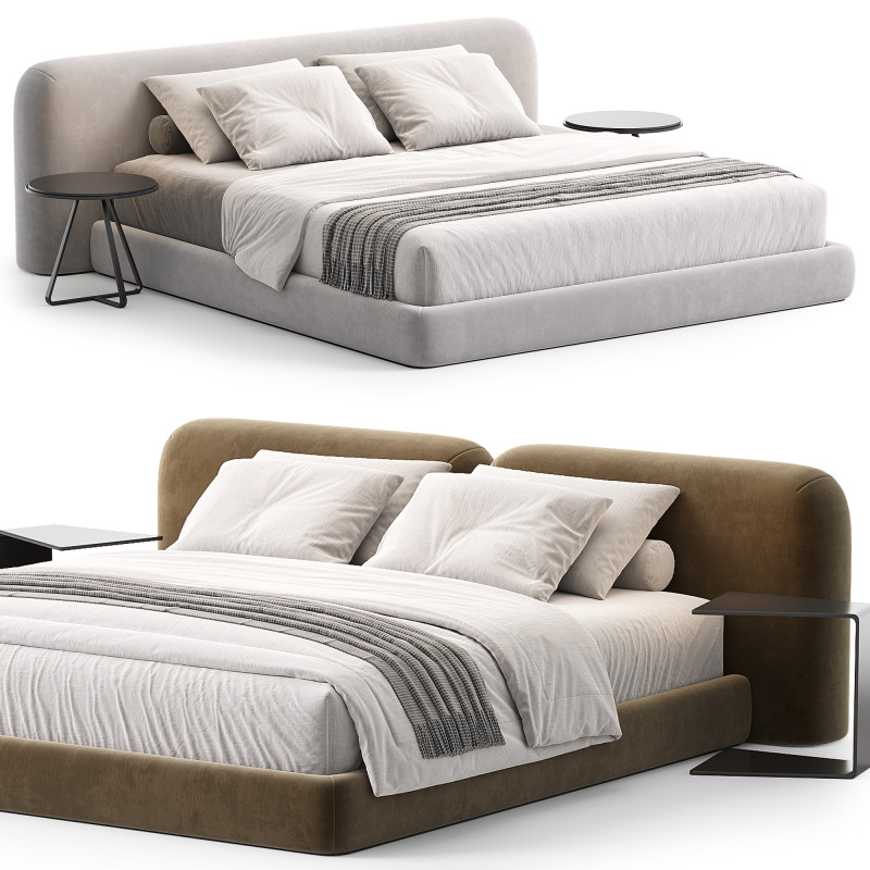 Volume bed 3D Model .c4d .max .obj .3ds .fbx .stl .blend