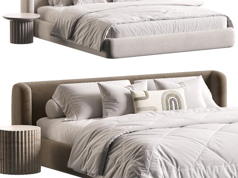 Group bed 3D Model