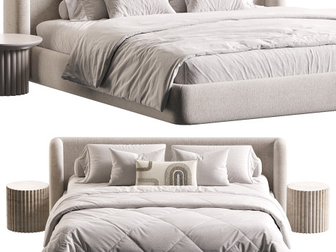 グループベッド 3Dモデル