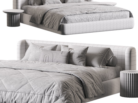 グループベッド 3Dモデル