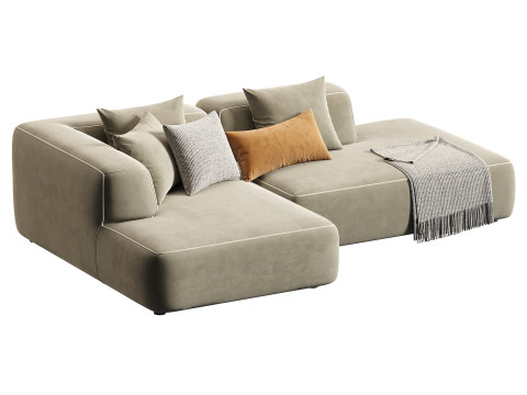 Jarvis-Sofa 3D Modell