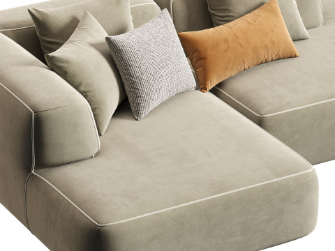 Jarvis-Sofa 3D Modell