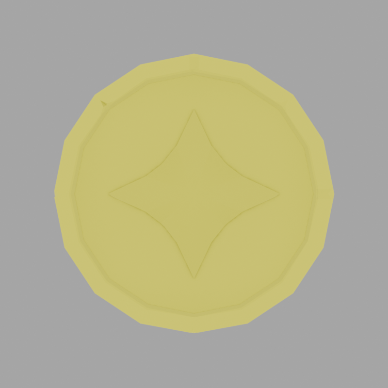 Coin Modèle 3D .c4d .max .obj .3ds .fbx .stl .blend 