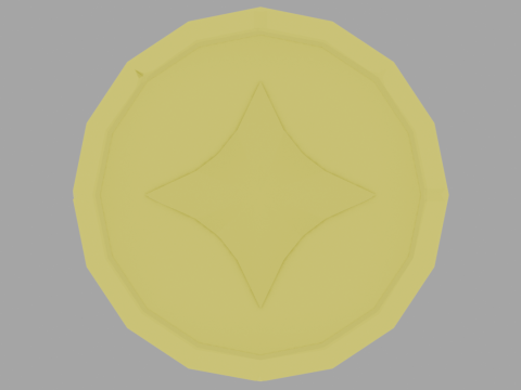 Coin Modelo 3D
