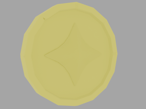 Coin Modèle 3D