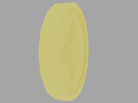 Coin Modèle 3D