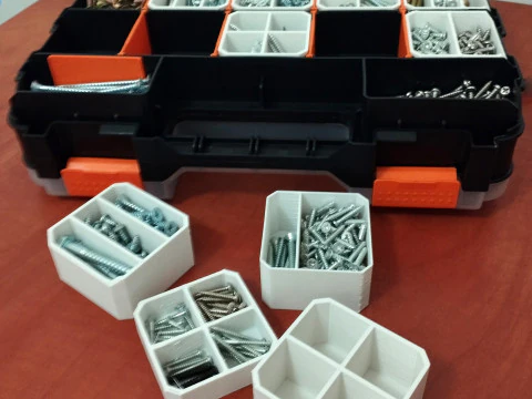 Verdeler voor gereedschapsorganizer 3D printmodel