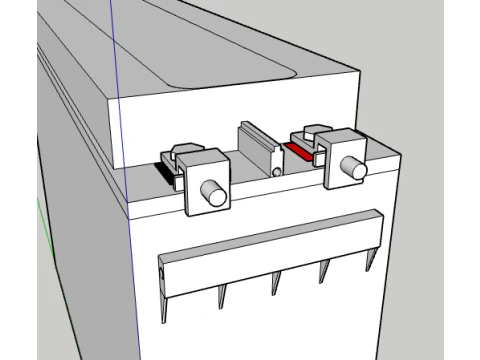 Bateria 12-100 3D Model