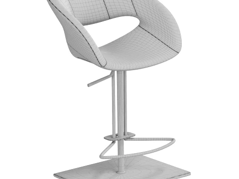 Benfica Bar Stool 3D Model