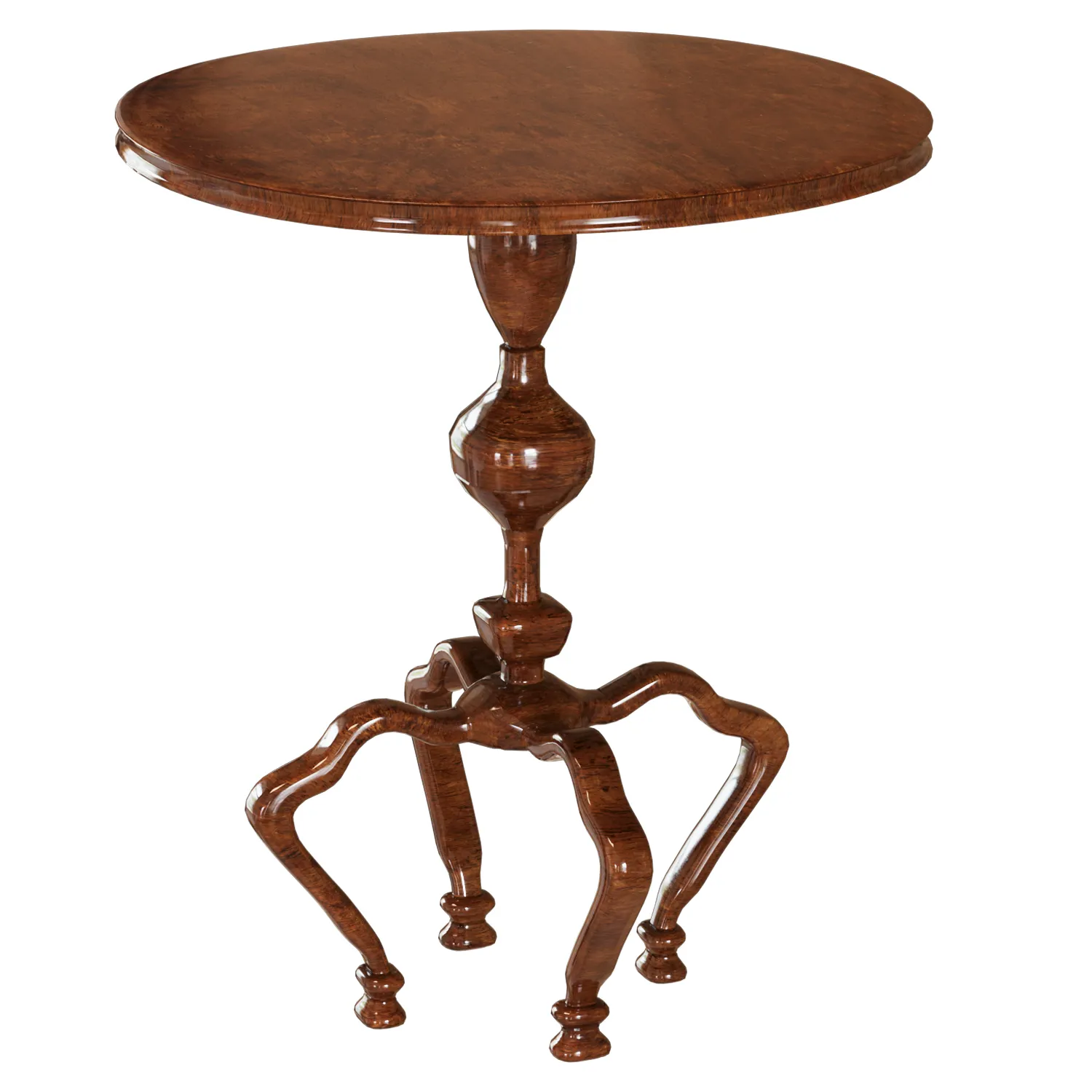 Classic Coffee Table 3D Model .c4d .max .obj .3ds .fbx .stl .blend
