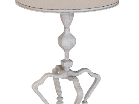 Classic Coffee Table 3D Model