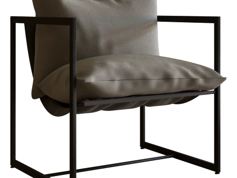 Modern Armchair 3D Model