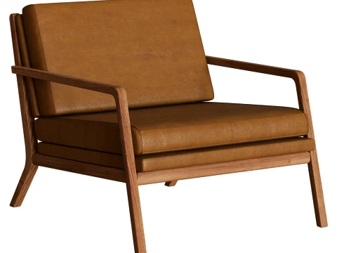 Grazia Armchair 3D Model