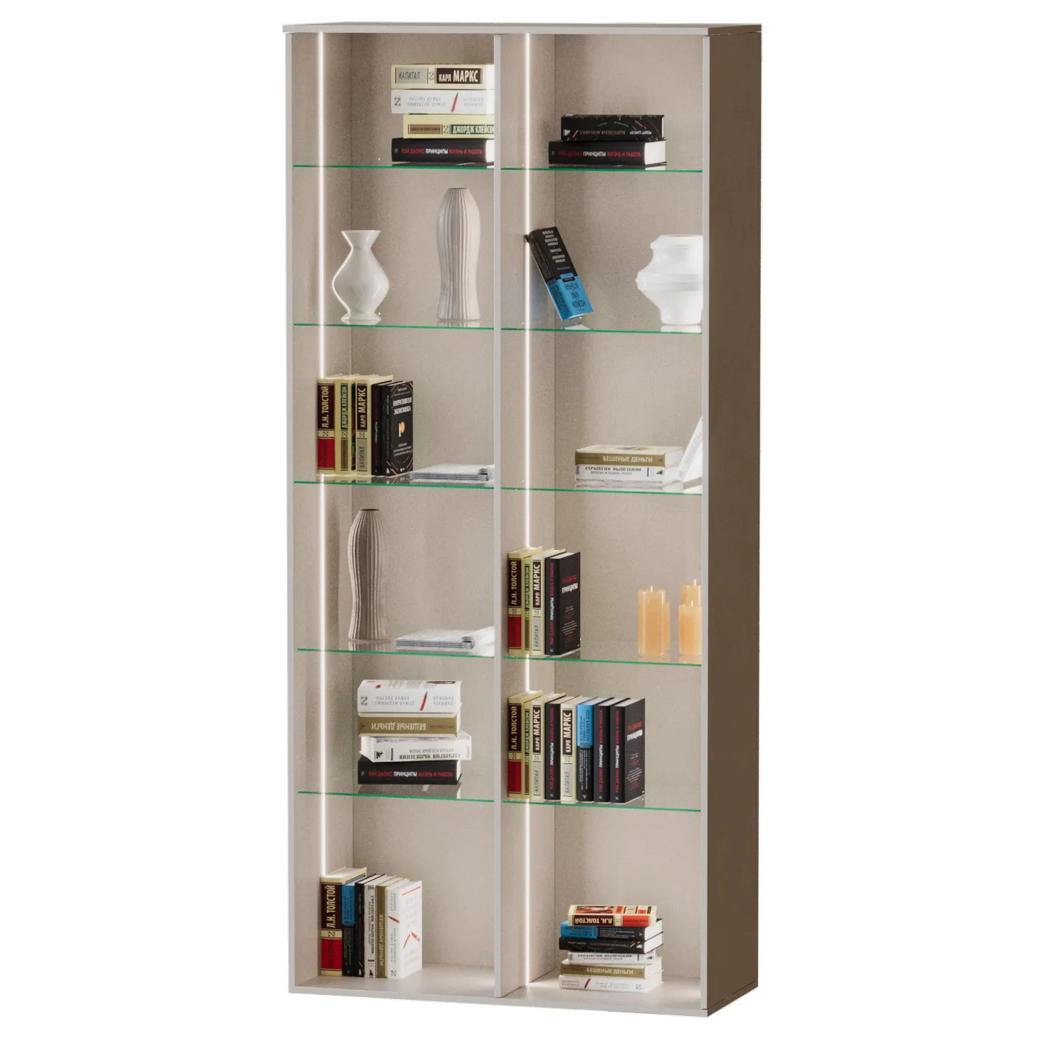 Bookcase 3D Model .c4d .max .obj .3ds .fbx .stl .blend