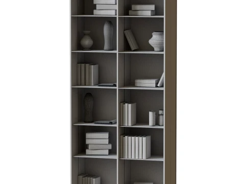 Bookcase 3D Model