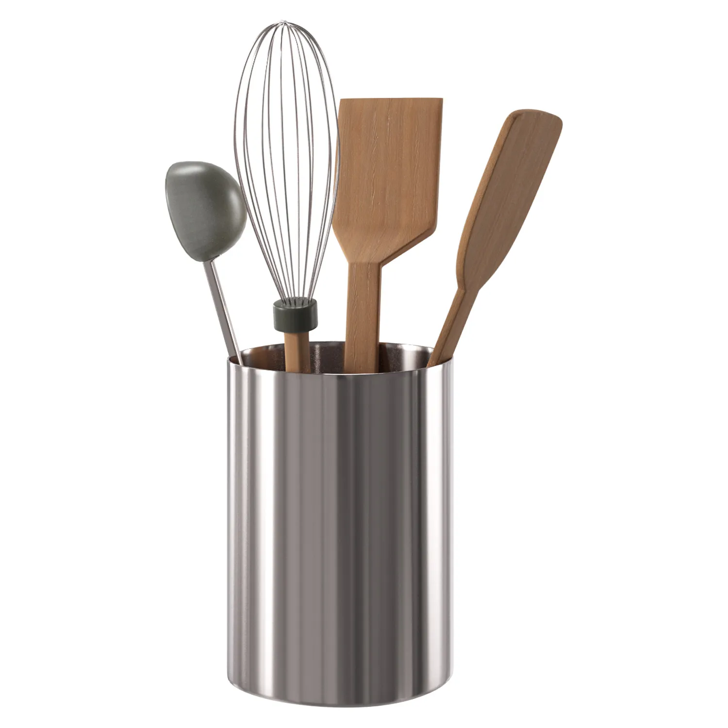 Kitchen Utensils Set 3D Model .c4d .max .obj .3ds .fbx .stl .blend 