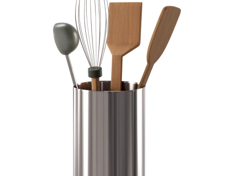 Kitchen Utensils Set 3D Model