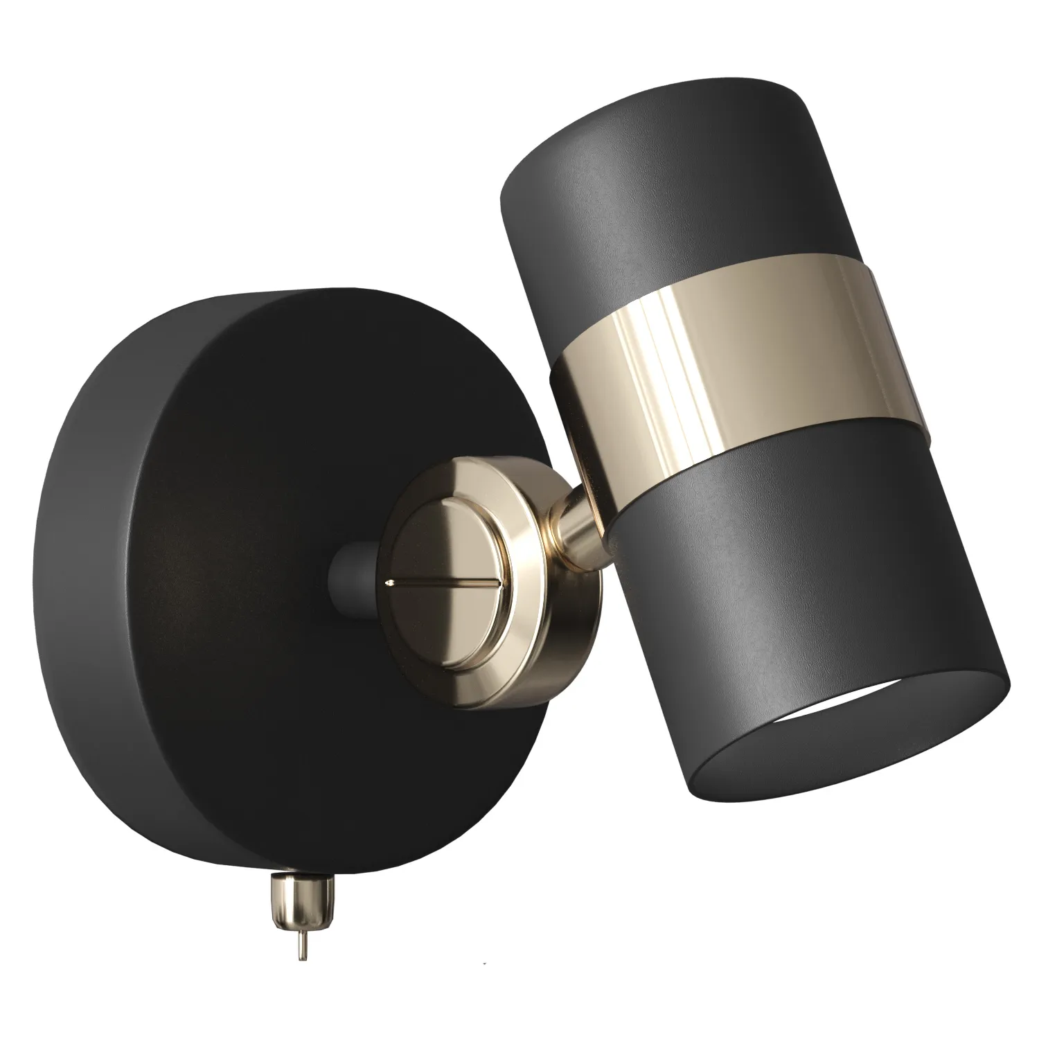 Viero Wall Sconce 3D Model .c4d .max .obj .3ds .fbx .stl .blend 