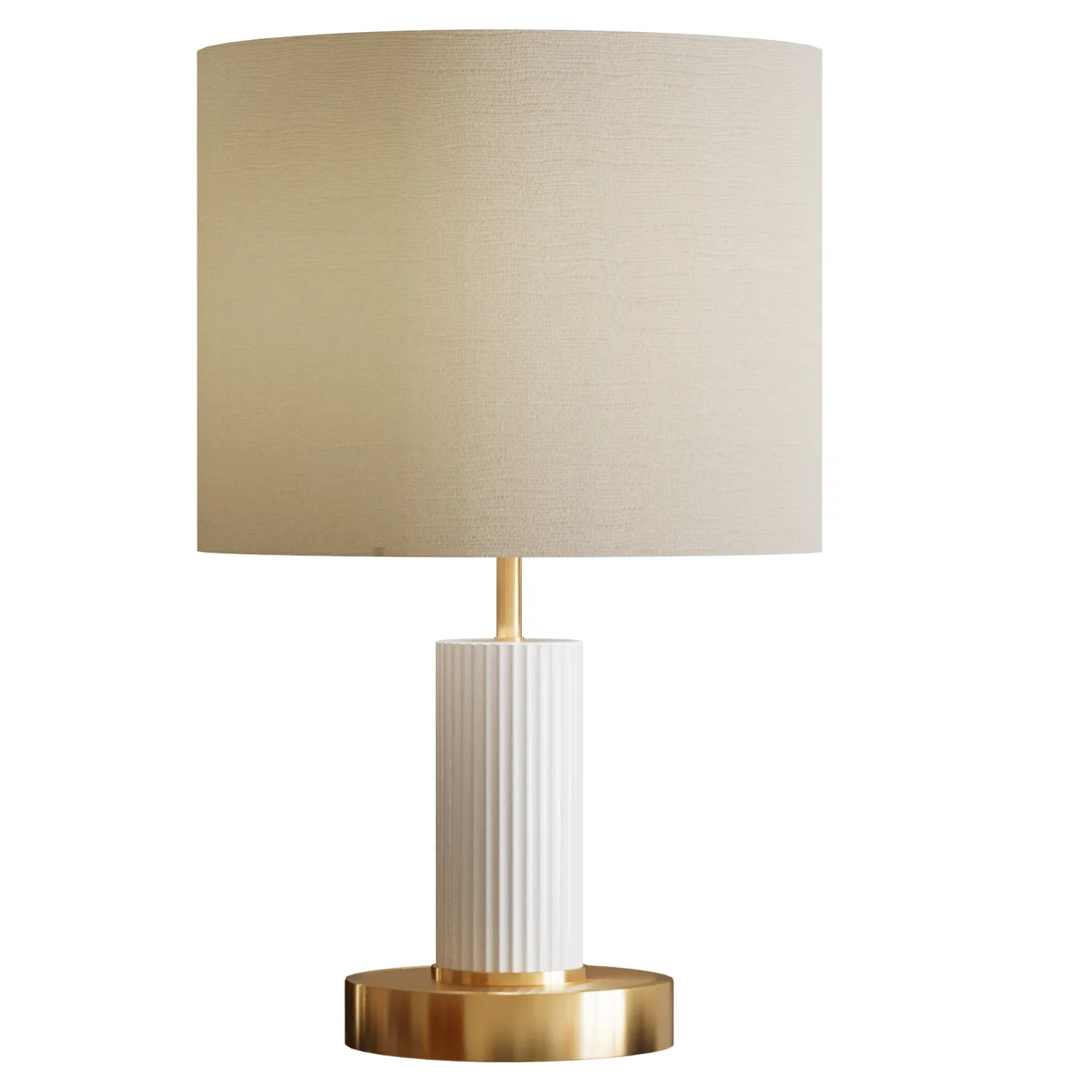 Freya Table Lamp 3D Model .c4d .max .obj .3ds .fbx .stl .blend 