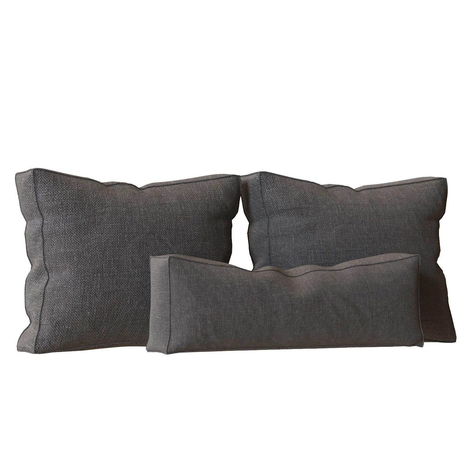 Decorative Pillows Set 3D Model .c4d .max .obj .3ds .fbx .stl .blend 