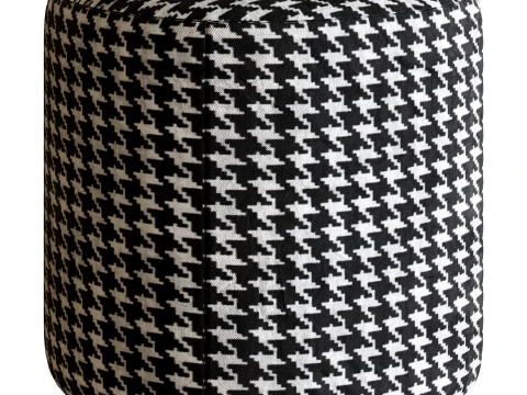 Semeon Pouf 3D Model