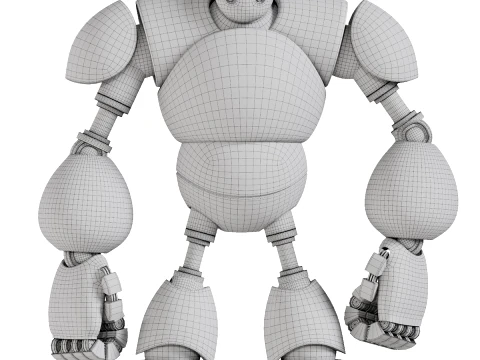 Robot Toy 3D Model
