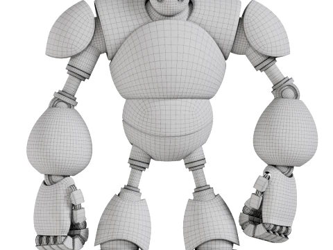 Robot Toy 3D Model