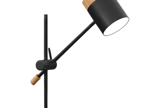 Alney Black Table Lamp 3D Model