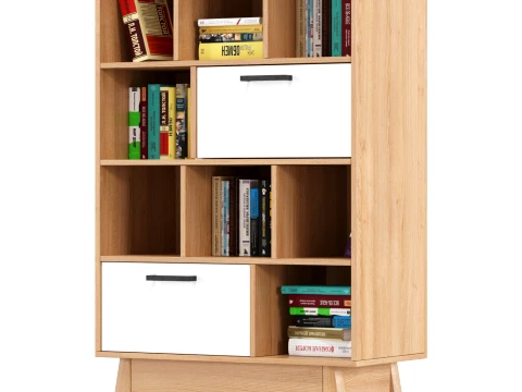 SCANDICA Horten Bookshelf 3D Model
