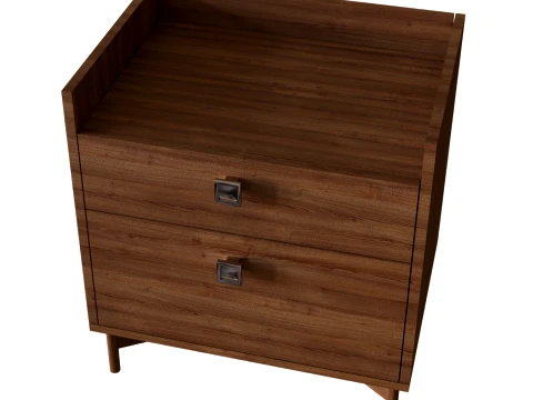 Bedside Table 3D Model