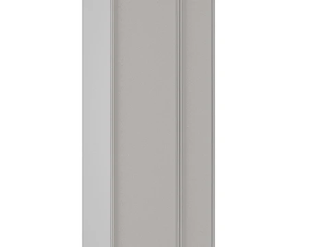 Glass Book Cabinet 3D Model