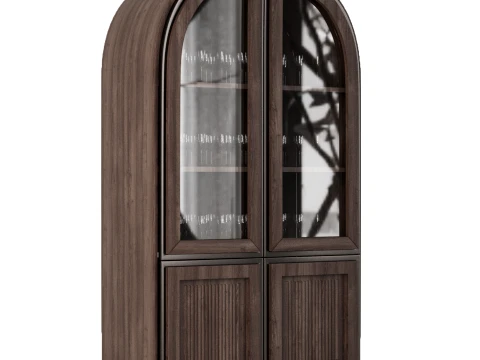 Glassware Display Cabinet 3D Model