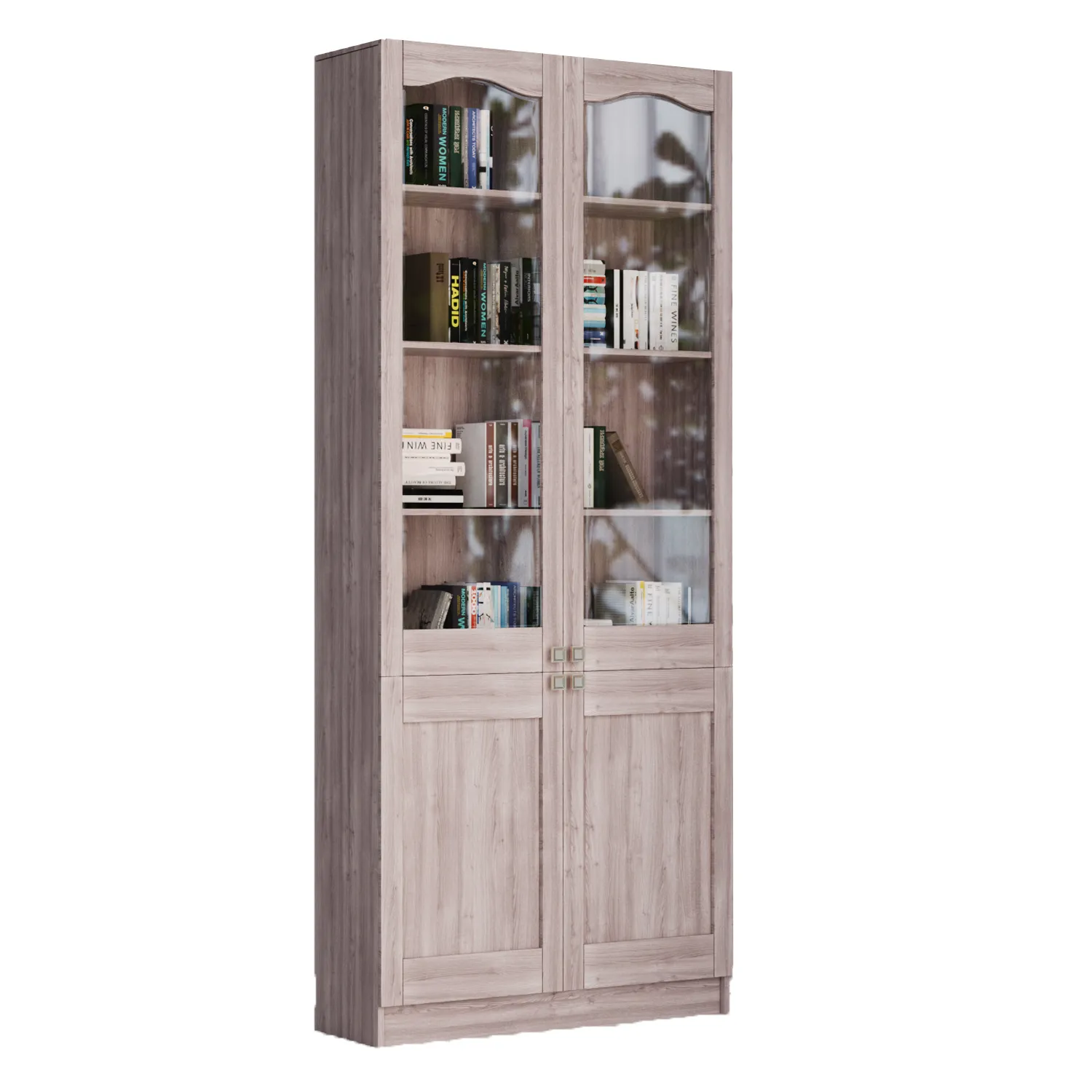 Bookcase 3D Model .c4d .max .obj .3ds .fbx .stl .blend