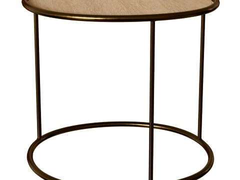Round Coffee Table 3D Model