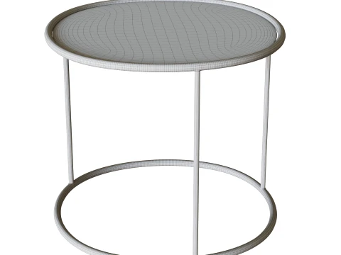Round Coffee Table 3D Model