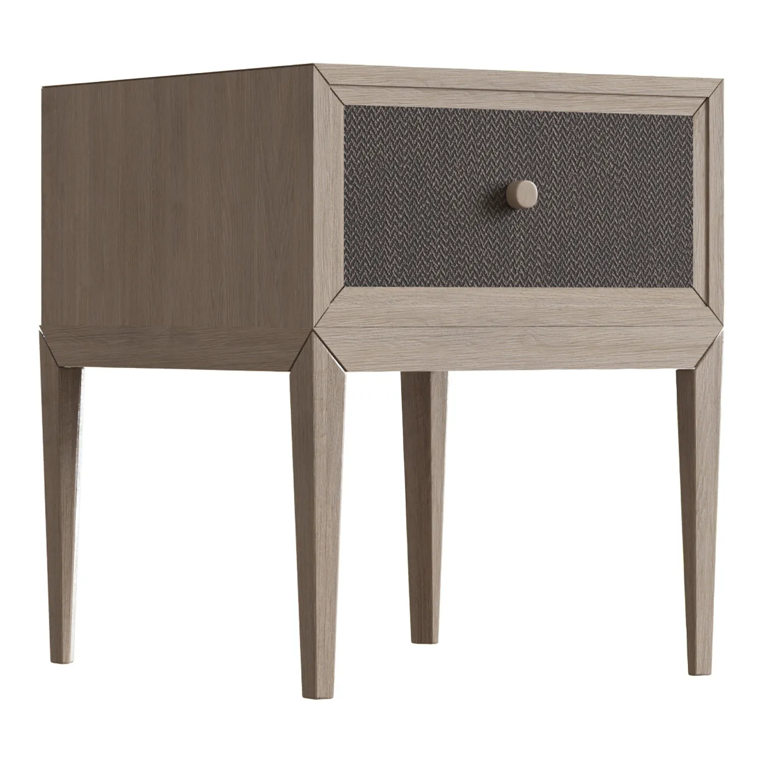 Tai One-Drawer Bedside Table 3D Model .c4d .max .obj .3ds .fbx .stl .blend 
