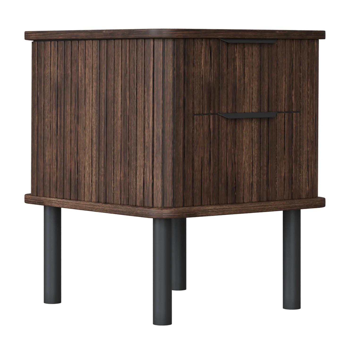 Glide Bedside Table 3D Model .c4d .max .obj .3ds .fbx .stl .blend