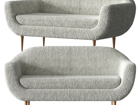 Rotterdam Sofa 3D Model