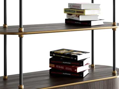 BOOKCASE MARTIN I 3D Model