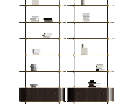 BOOKCASE MARTIN I 3D Model