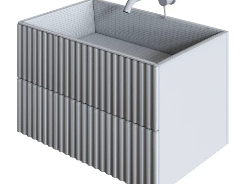 Countertop Washbasin 3D Model