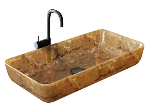 Countertop Washbasin 3D Model